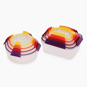 Nest  Lock 16-Piece Multicolor Mixed Food Container Set