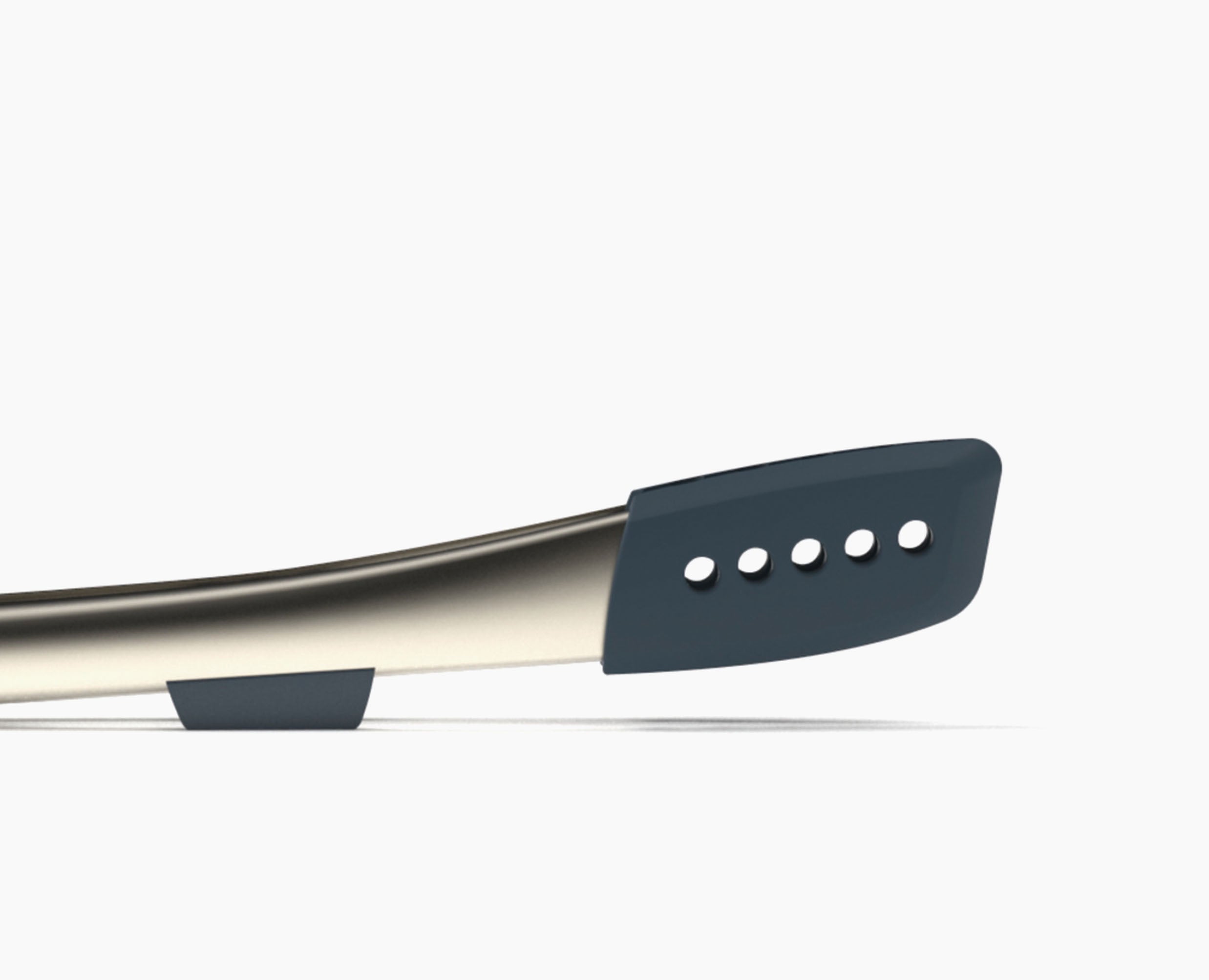 Elevate Gray Silicone Steel Tongs - Image 4