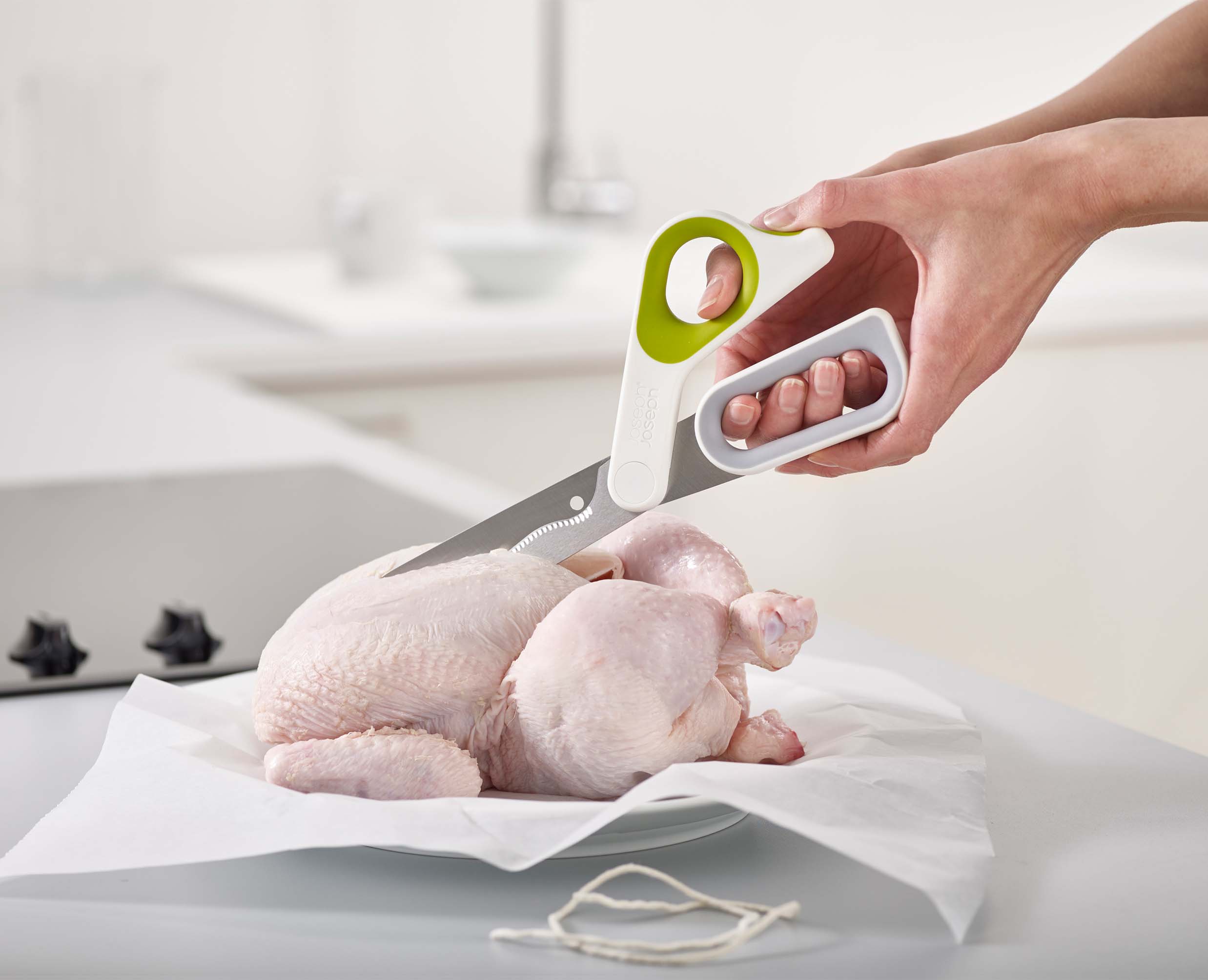 PowerGrip Green Kitchen Scissors - Image 3