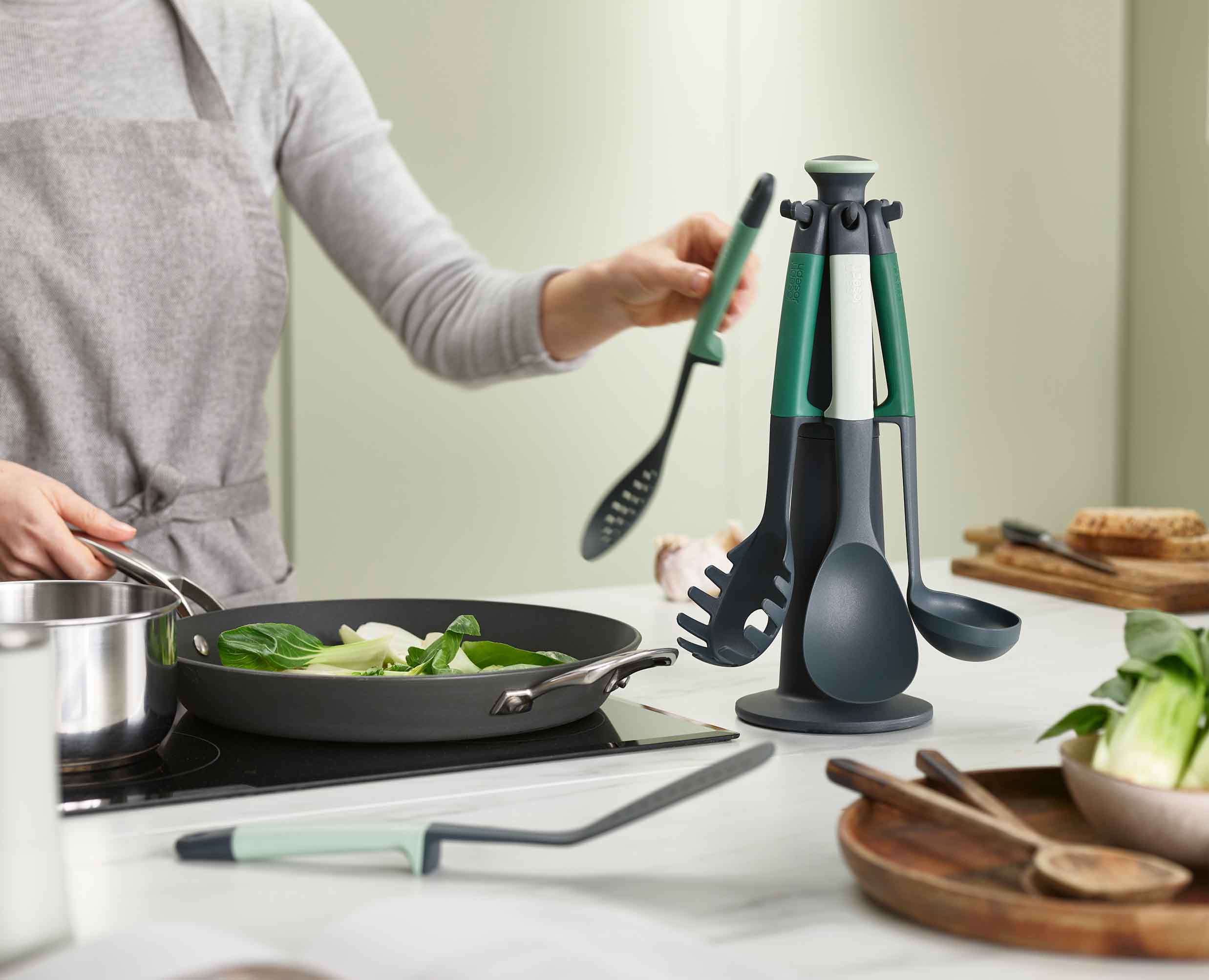 Elevate 6-piece Green Utensil Set - Editions - Image 3
