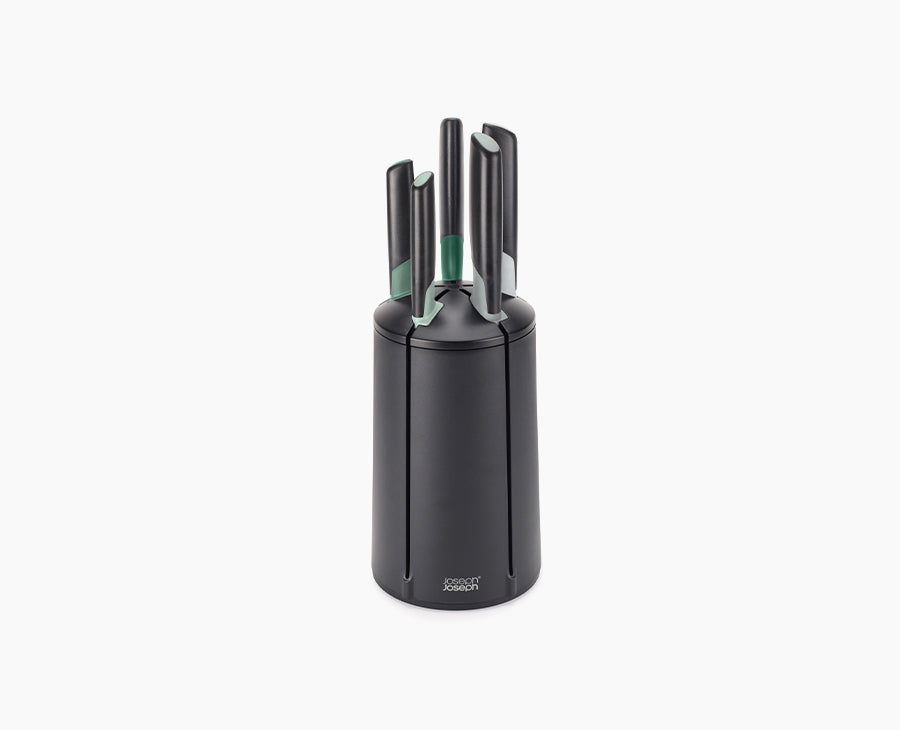 Elevate Green Knives Carousel 5-piece Set - Editions