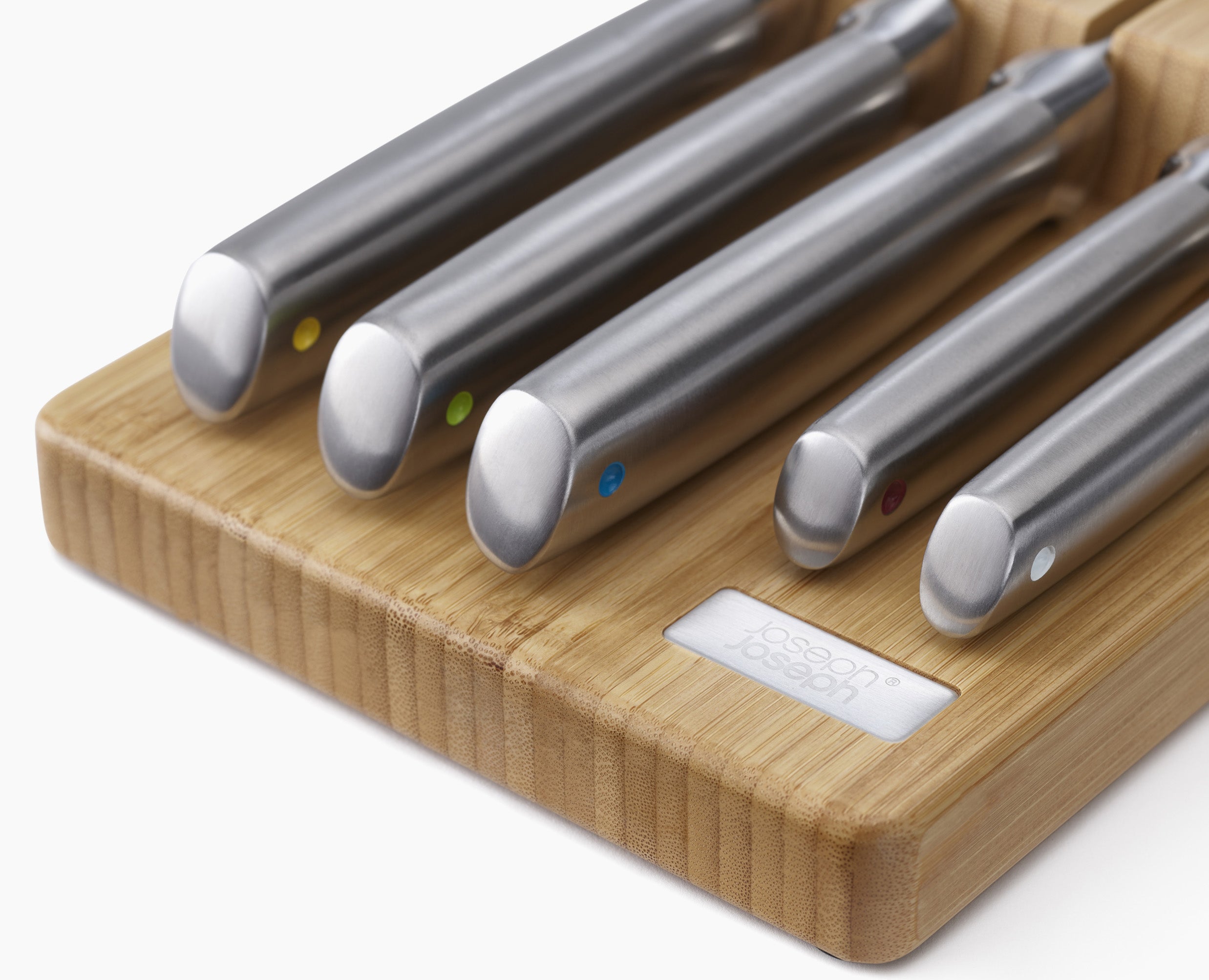 Elevate Steel Knife Set with In-drawer Bamboo Storage Tray - Image 6