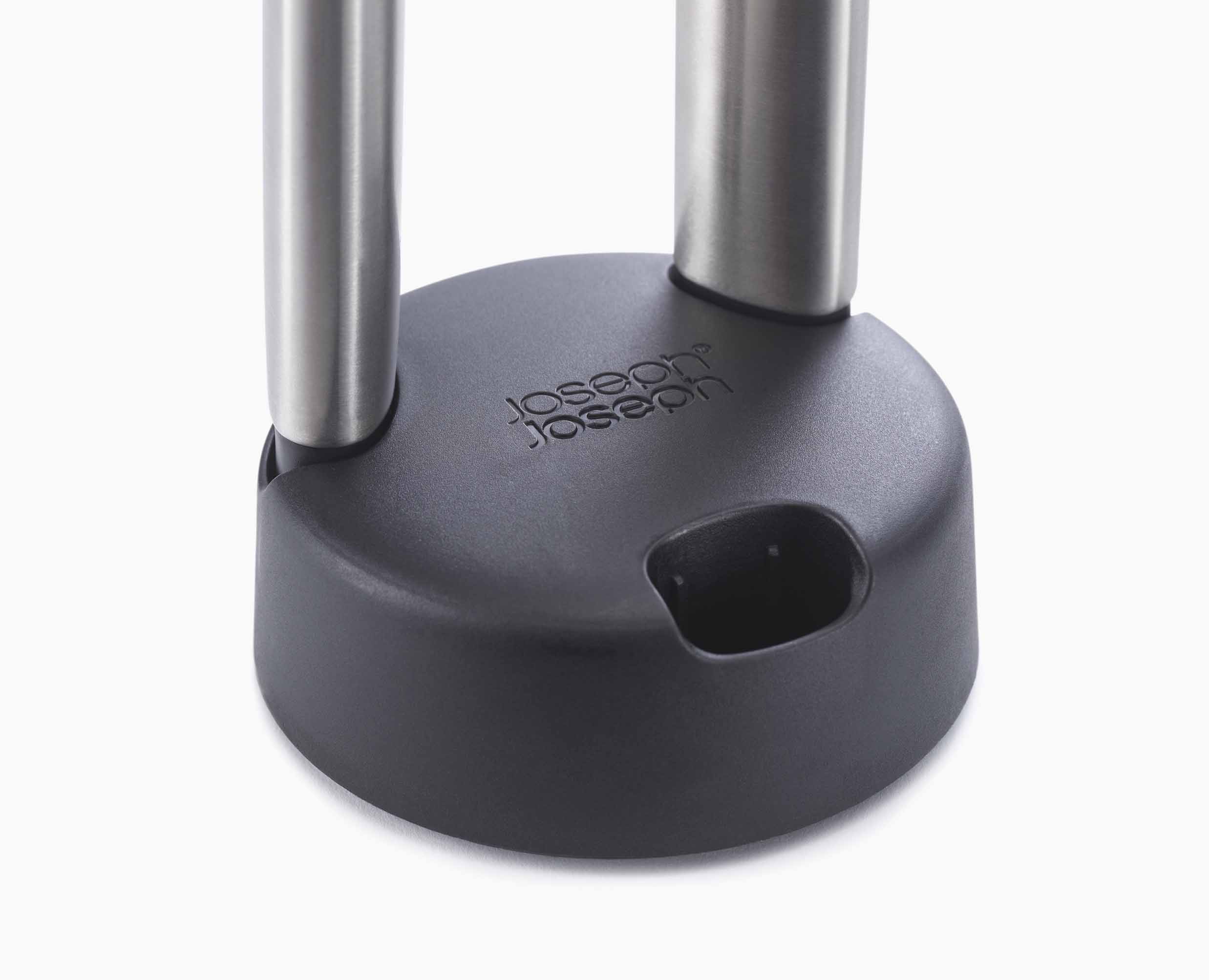 Elevate Fusion 3-piece Stainless-steel Utensil Set with Compact Stand - Image 7