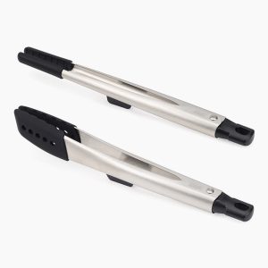 Elevate  Fusion 2-piece Stainless-steel Tong Set