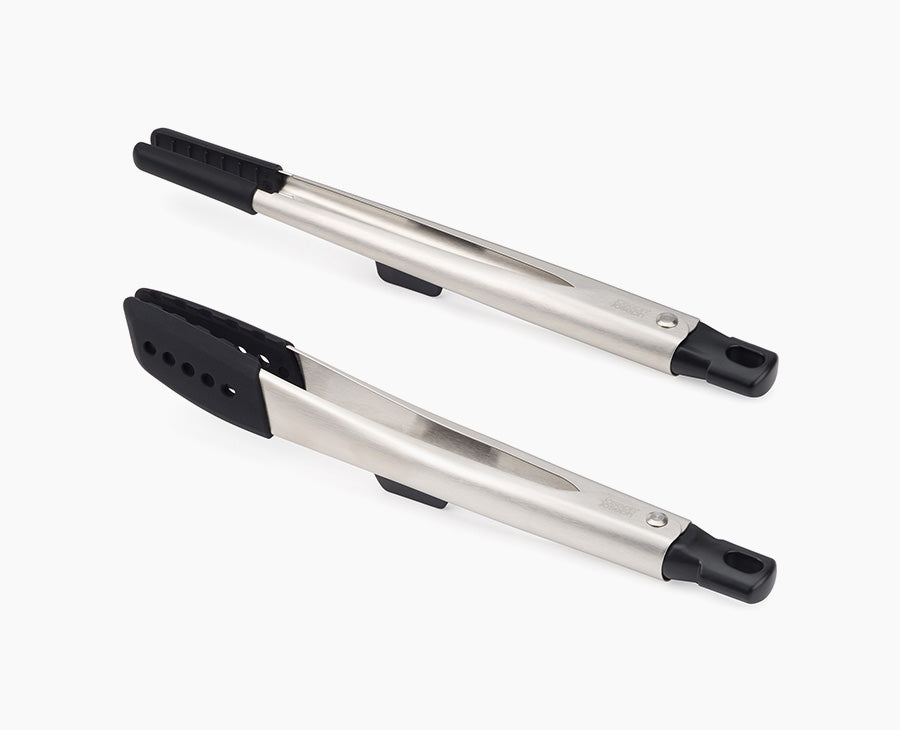 Elevate Fusion 2-piece Stainless-steel Tong Set