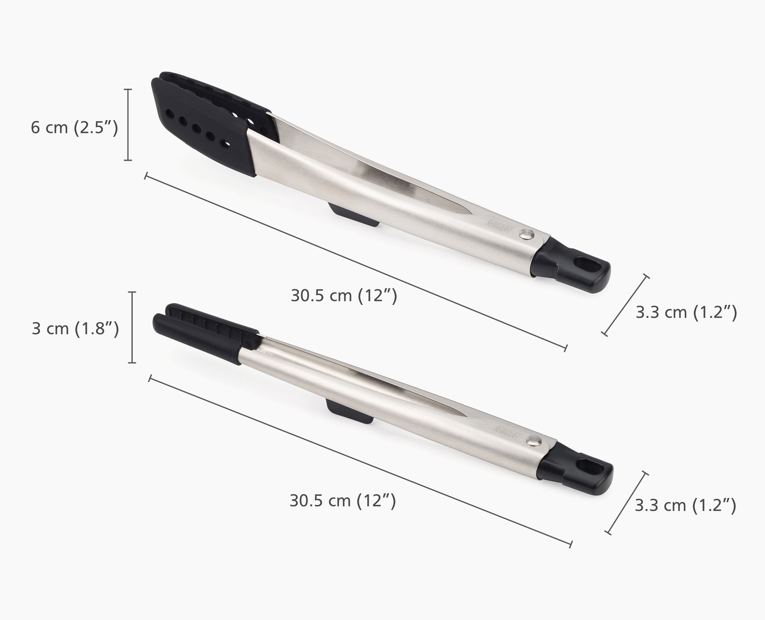 Elevate Fusion 2-piece Stainless-steel Tong Set - Image 11