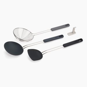 Nest  Fusion 3-piece Black Wok Utensil Set