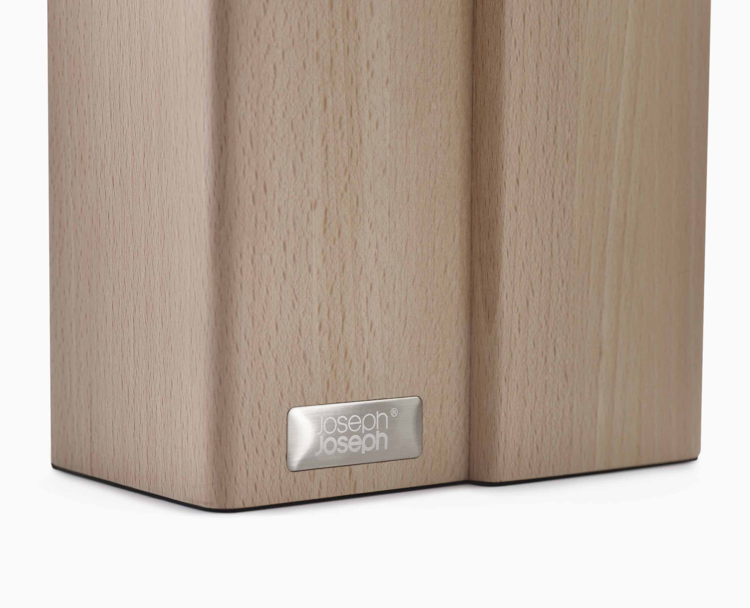 Elevate Fusion 5-piece Knife & Scissor Set with Beechwood Block - Image 8