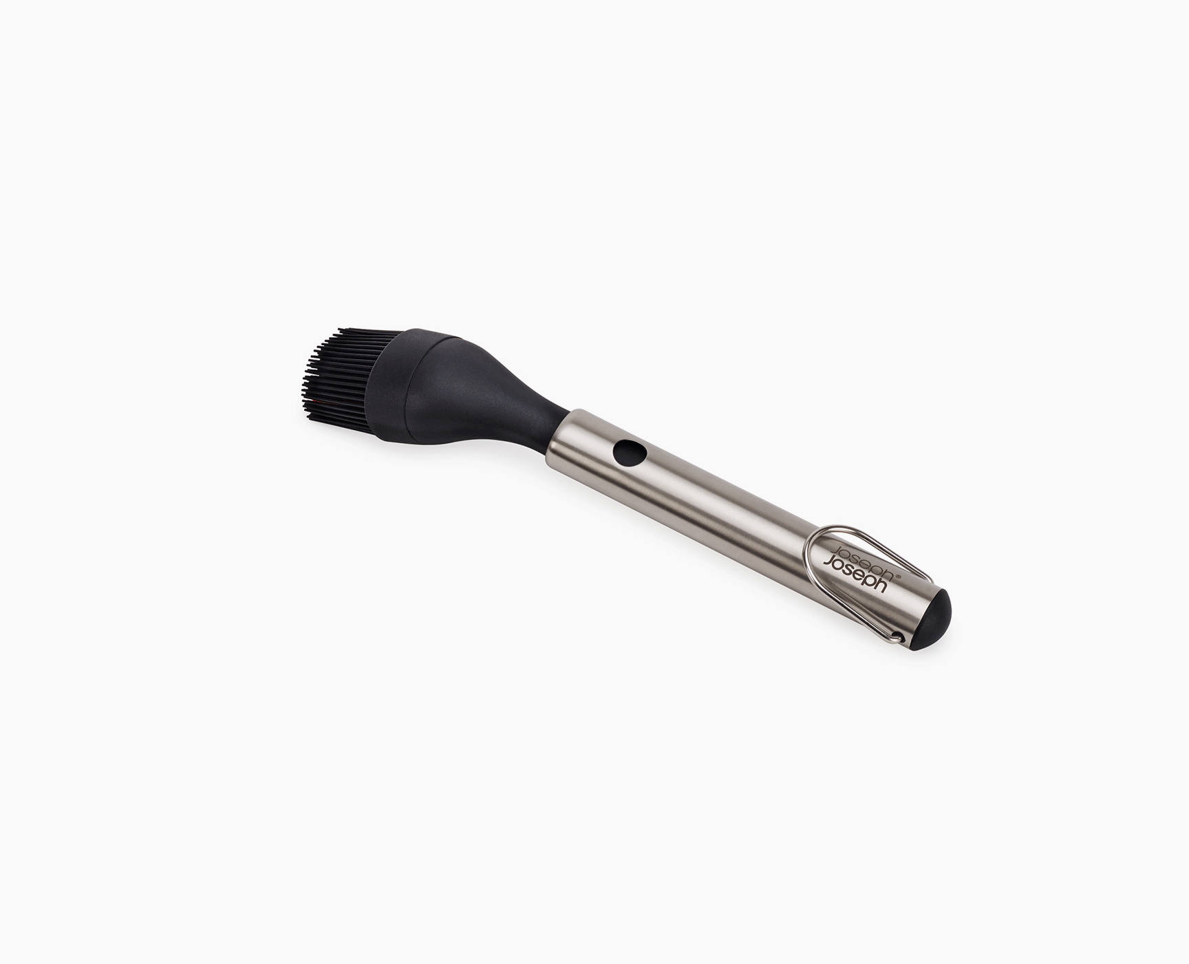 GrillOut Black BBQ Silicone Basting Brush with Extending Handle - Image 3