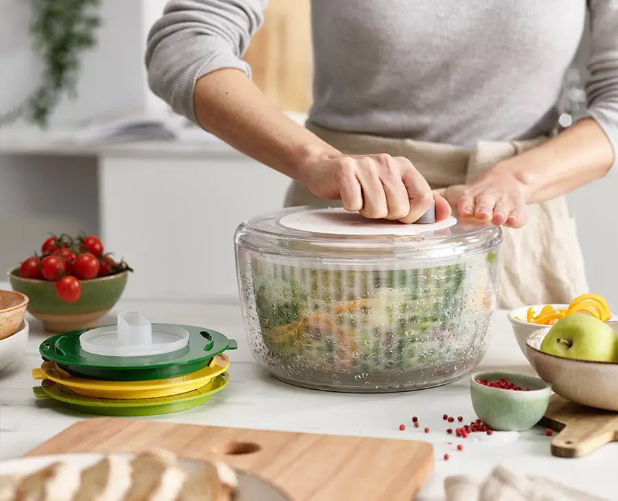 Multi-Prep 4-piece Multicolor Salad Preparation Set - Image 2