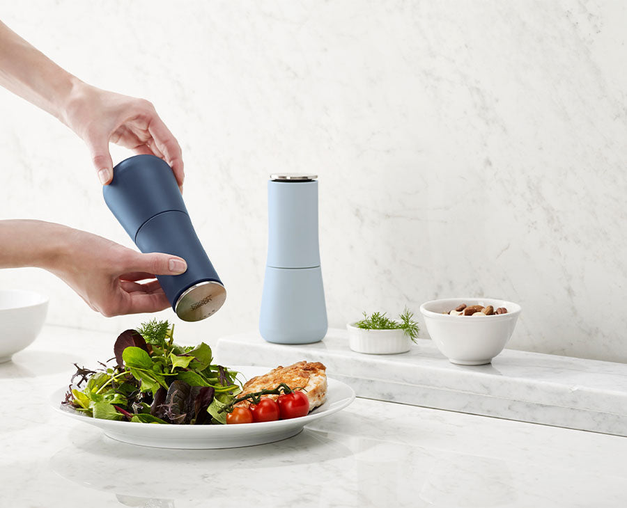 Milltop Blue Salt & Pepper Mills - Editions - Image 2