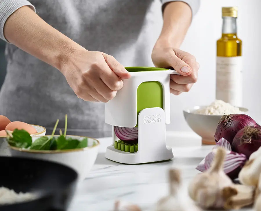 ChopCup White Vegetable Chopper - Image 2