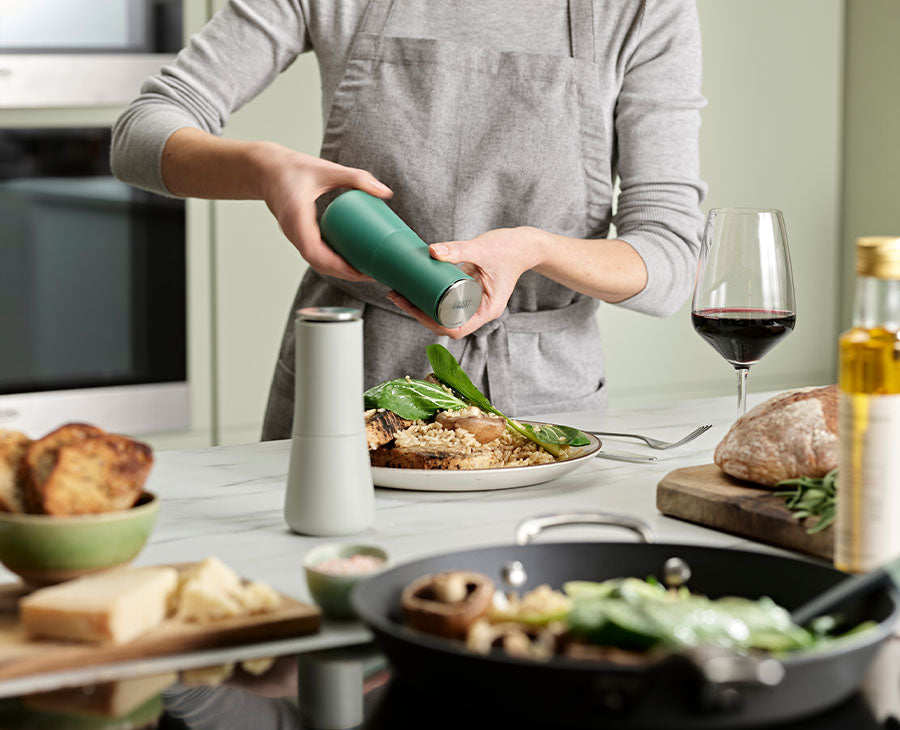 Milltop Green Salt & Pepper Mills - Editions - Image 2