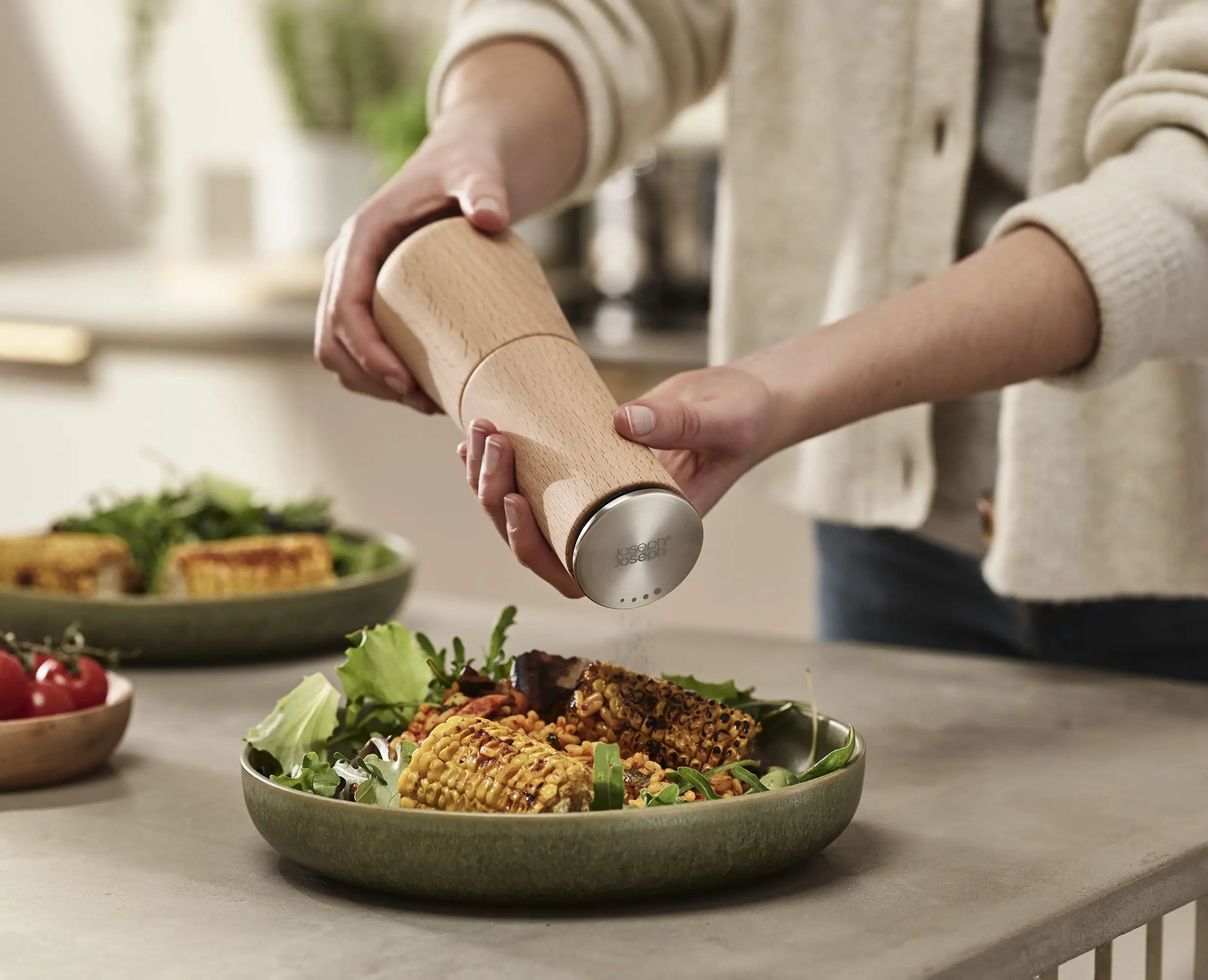 Milltop Wood Pepper Mill - Image 3