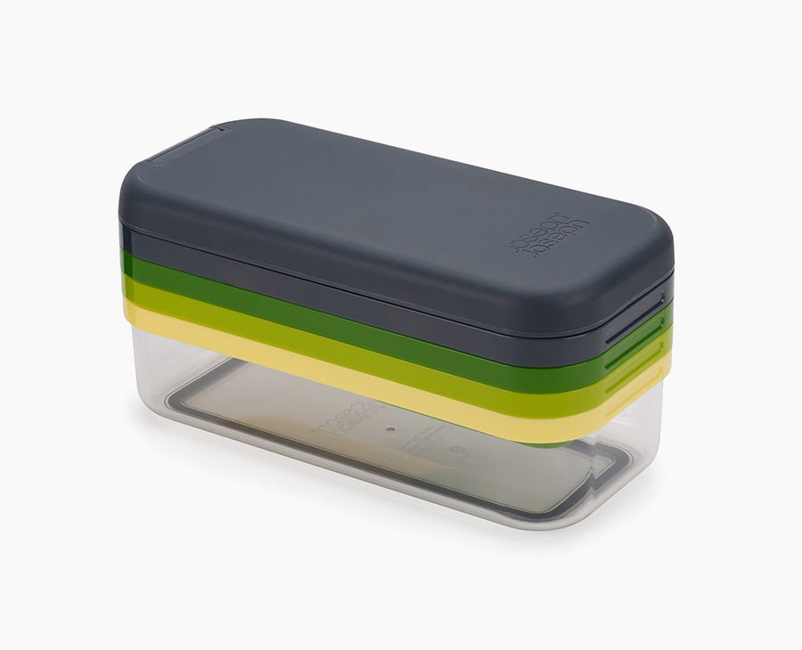 Multi-prep Compact Multicolour 4-piece Grater & Slicer