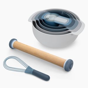 3-piece Blue Baking Bundle Set