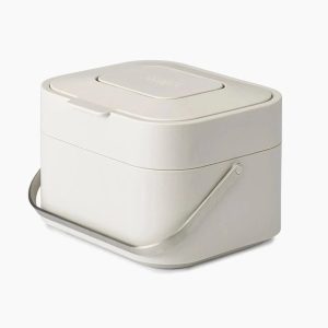 Stack 4L Stone Food Waste Caddy