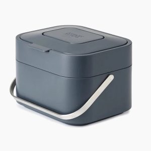 Stack 4L Grey Food Waste Caddy