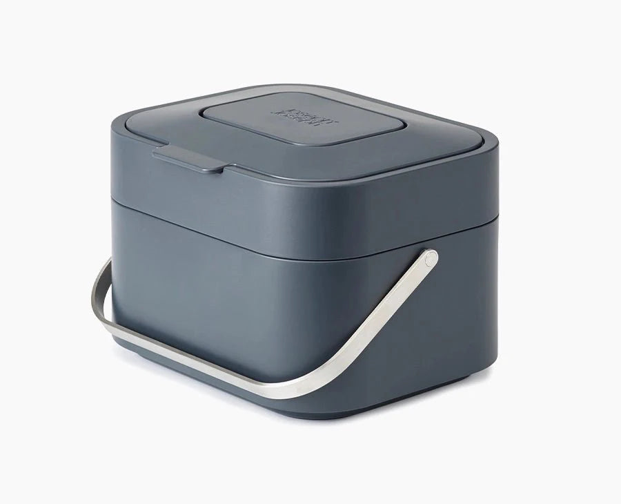 Stack 4L Grey Food Waste Caddy
