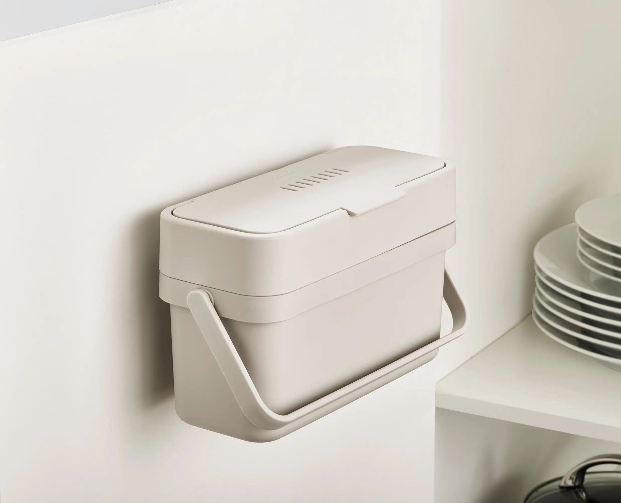 Compo 4L Stone Food Waste Caddy - Image 4