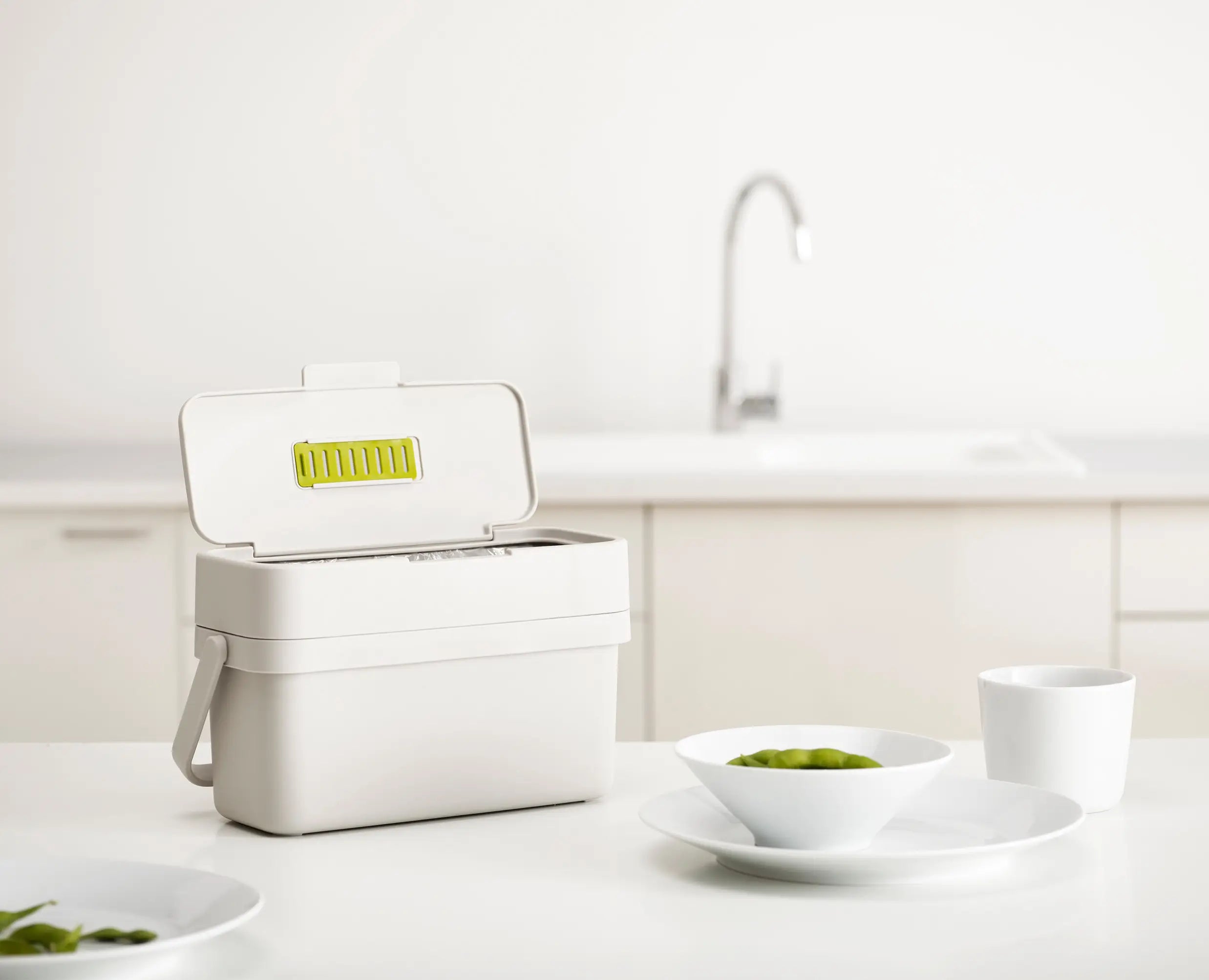 Compo 4L Stone Food Waste Caddy - Image 7