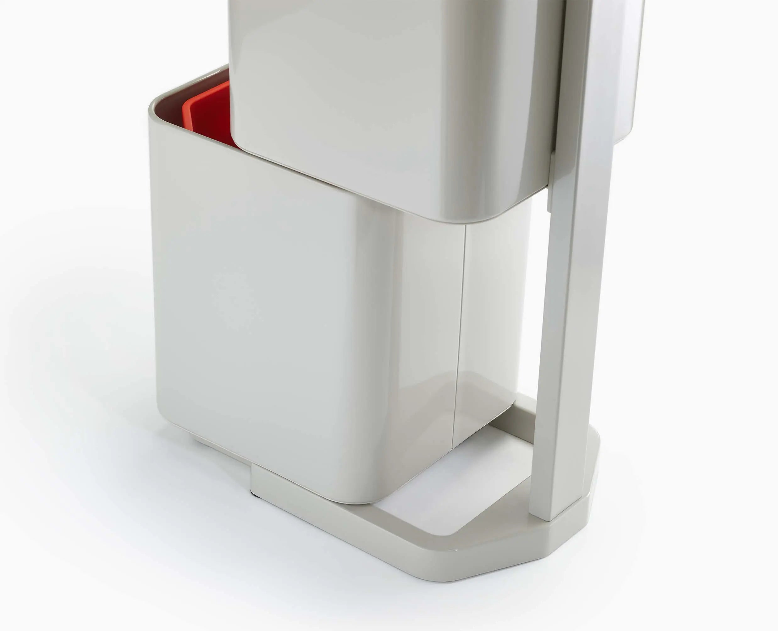 Totem Compact 40L Stone Waste & Recycling Trash Can - Image 7