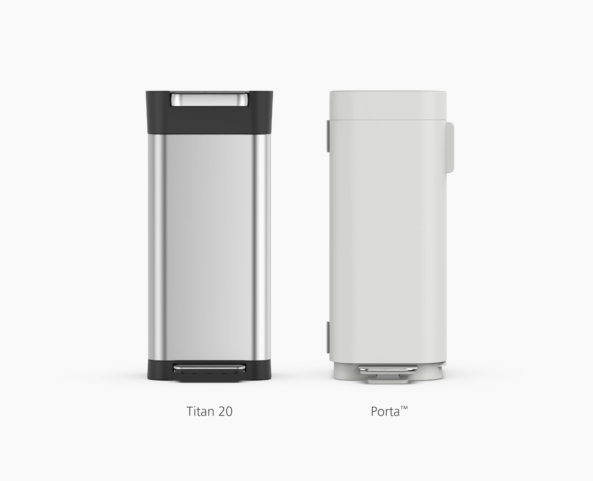 IW5 40L Gray Recycled Trash Bags - Image 6