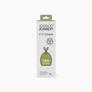 IW6 30L Gray Recycled Trash Bags