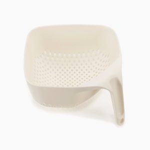 Square White Colander
