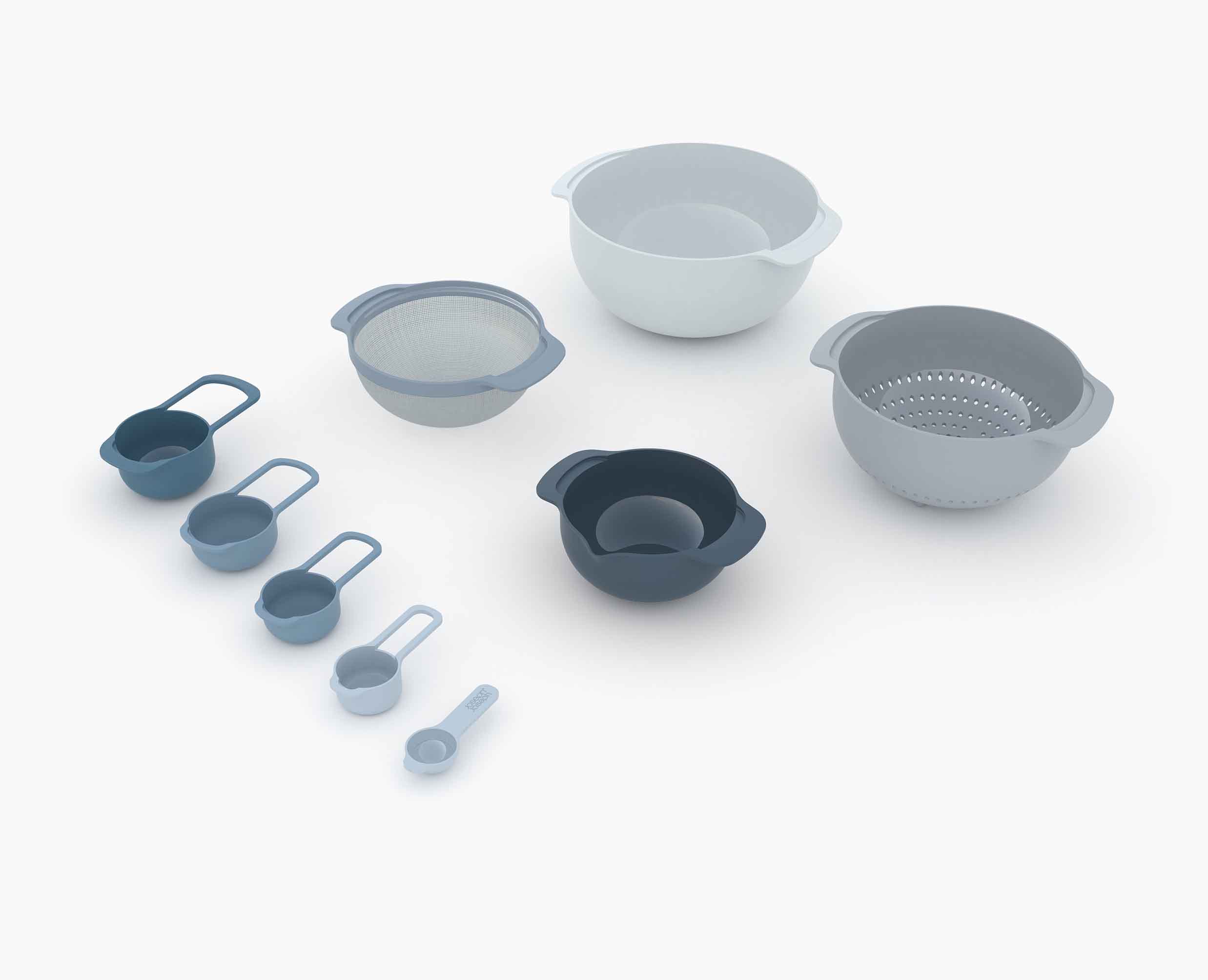 Nest 9 Plus Blue Bowl Set - Editions - Image 4
