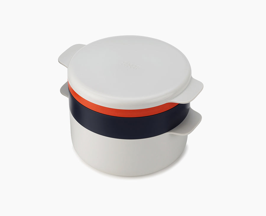 M-Cuisine 4-piece Orange Microwave Cooking Set