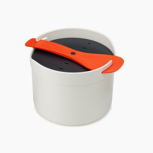 M-Cuisine White Microwave Rice Cooker