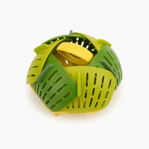 Bloom Green Folding Steamer Basket
