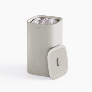 Tota One 60L Ecru Laundry Basket