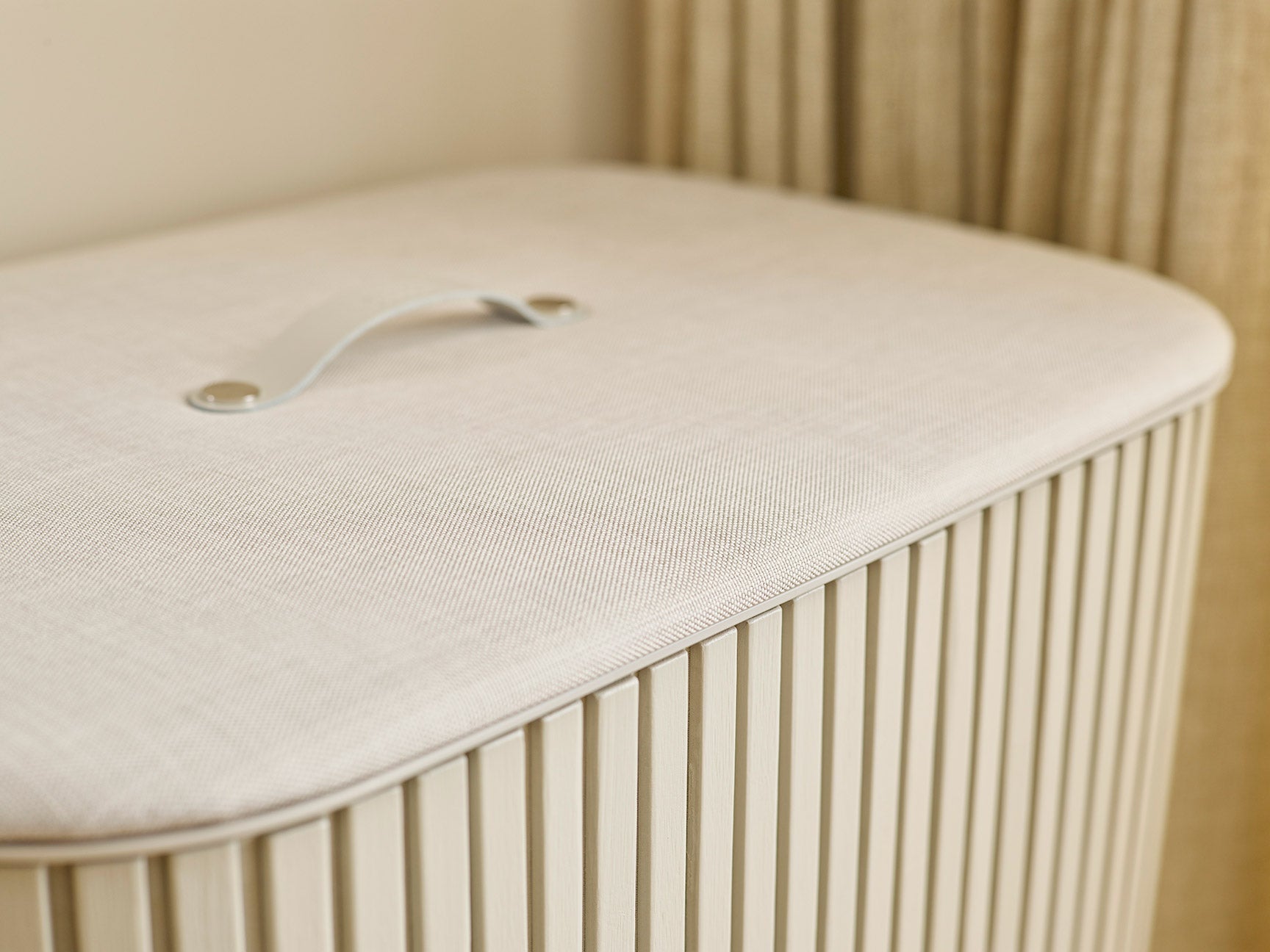 Tota Twin Luxe 90L Ecru Laundry Separation Basket - Image 4