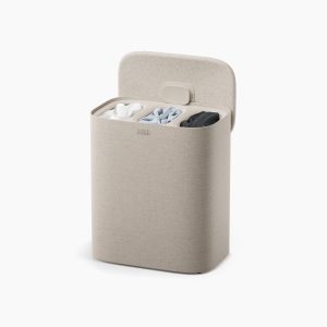 Tota 2 Trio 90L Pale Mushroom Laundry Separation Basket