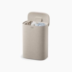 Tota 2 One 60L Pale Mushroom Laundry Basket