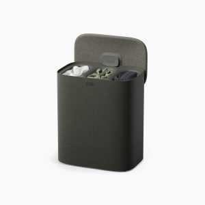 Tota 2 Trio 90L Forest Gray Laundry Separation Basket