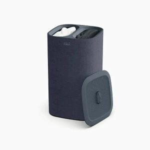 Tota Twin 60L Black Laundry Separation Basket