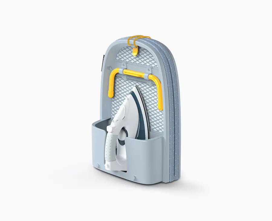 Pocket 35 Folding Gray Ironing Board