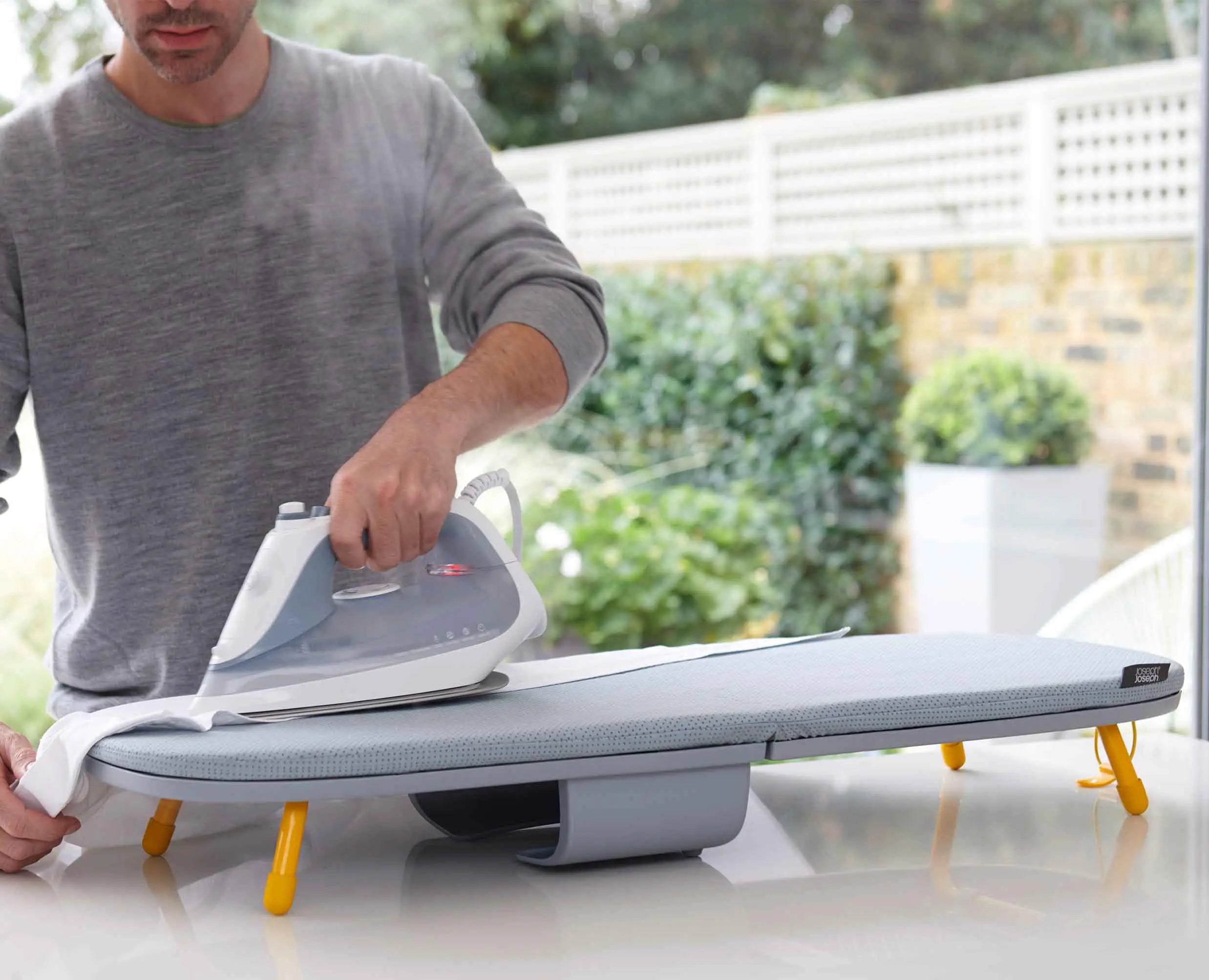 Pocket 35 Folding Gray Ironing Board - Image 3