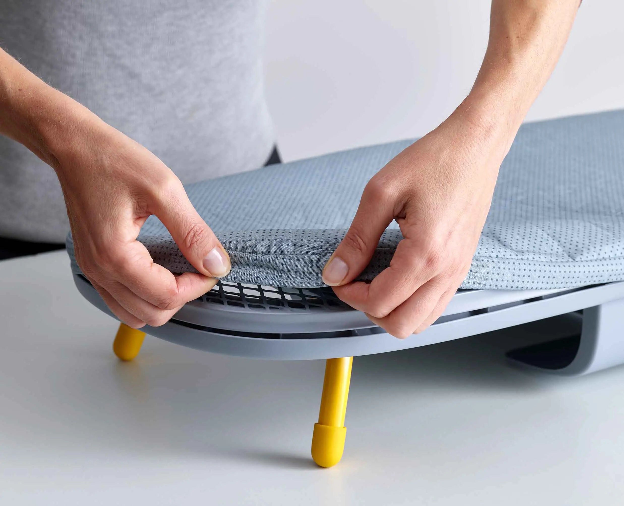 Pocket 35 Folding Gray Ironing Board - Image 4