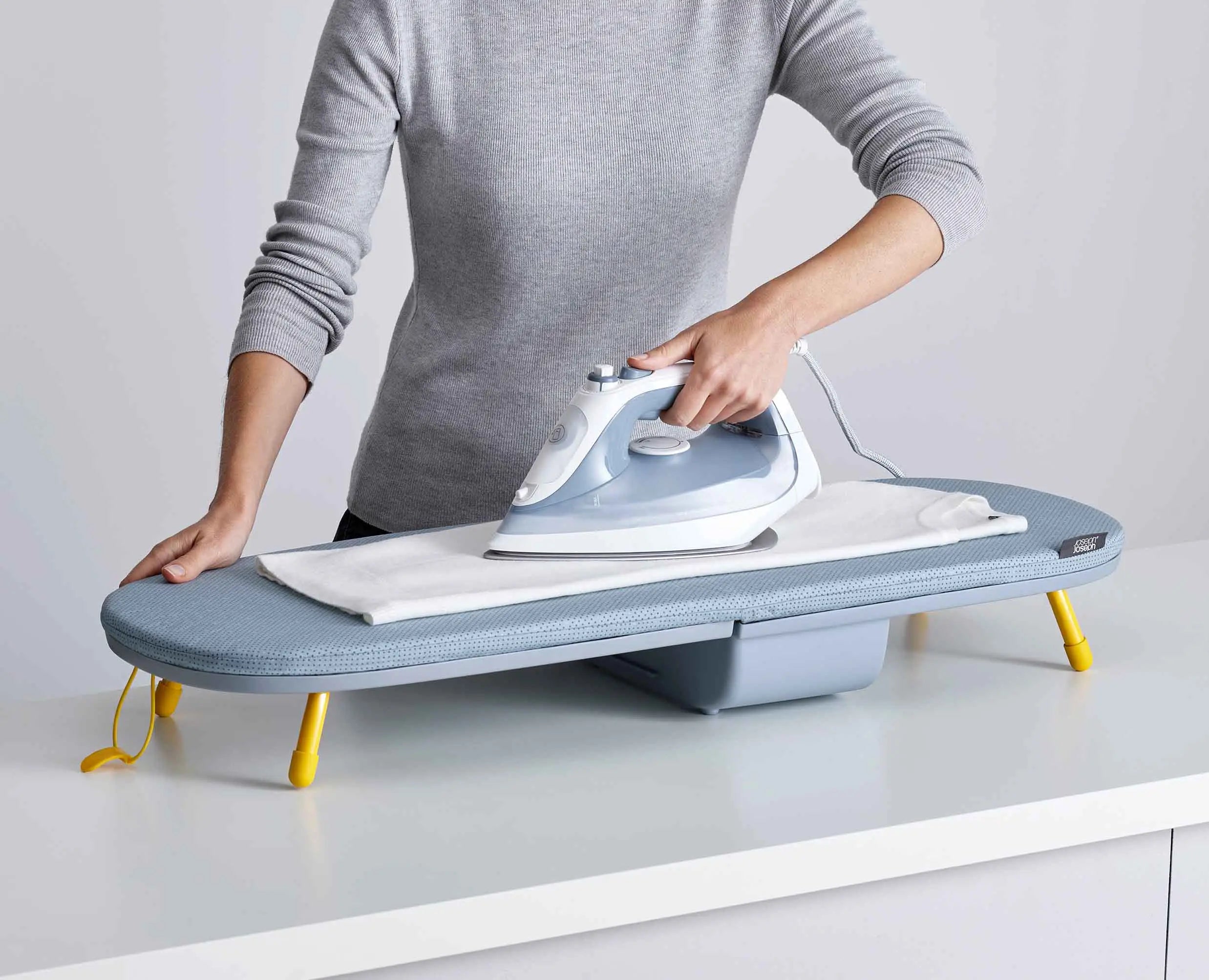 Pocket 35 Folding Gray Ironing Board - Image 7