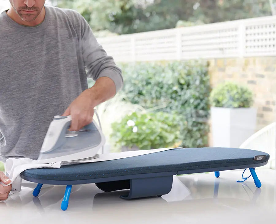 Pocket Plus 35 Folding Blue Ironing Board with Advanced Cover - Image 2