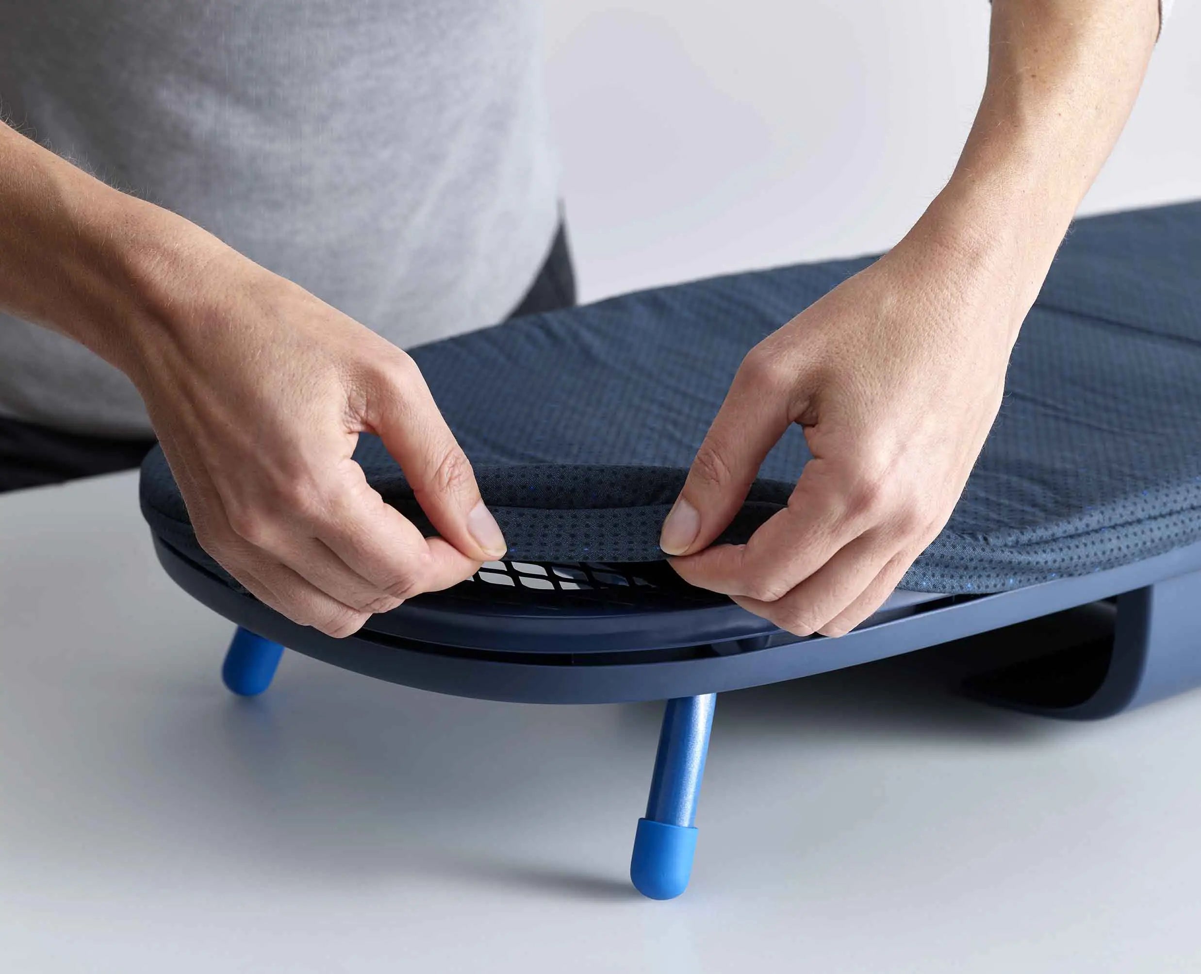 Pocket Plus 35 Folding Blue Ironing Board with Advanced Cover - Image 4