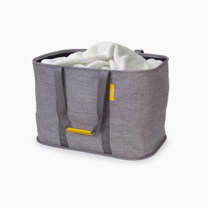 Hold-All  Max Gray Collapsible 55L Laundry Basket