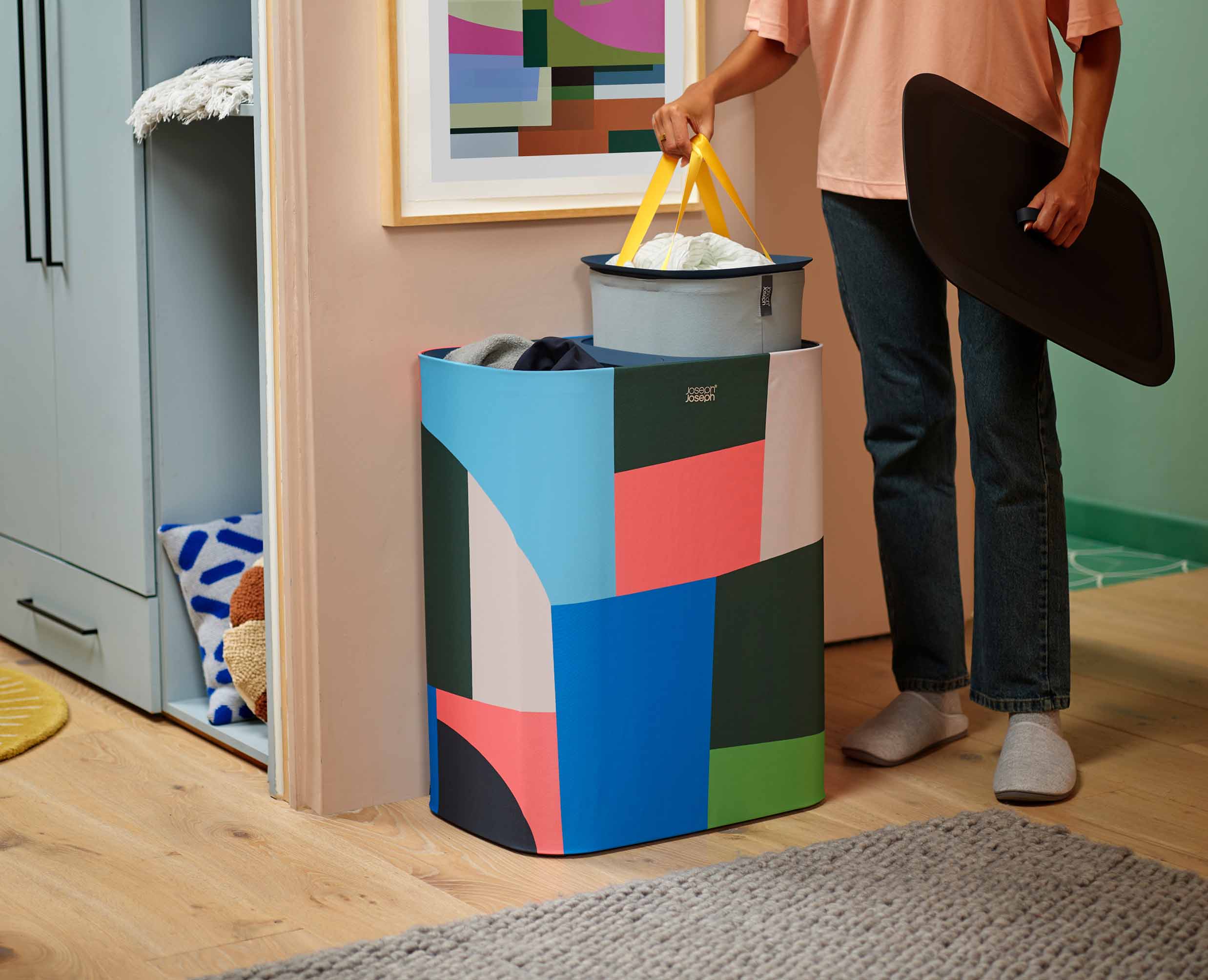 Tota Twin 90L Laundry Separation Basket x Jonathan Lawes - Image 3