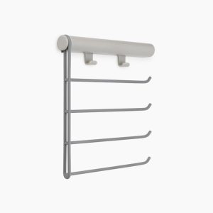 Orderly  Ecru Belt. Tie & Scarf Hanging Rack