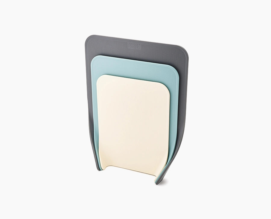 Nest Chop 3-piece Gray Cutting Board Set