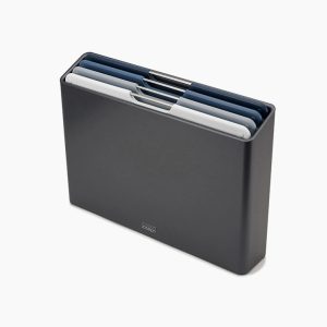 Folio 4-piece Gray Cutting Board Set Large